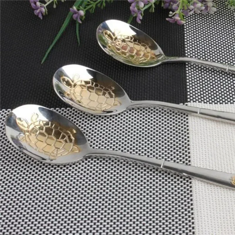 Cucchiaio da pranzo da 1 pezzo - Gold Cutlery Flatware recensione e prezzo