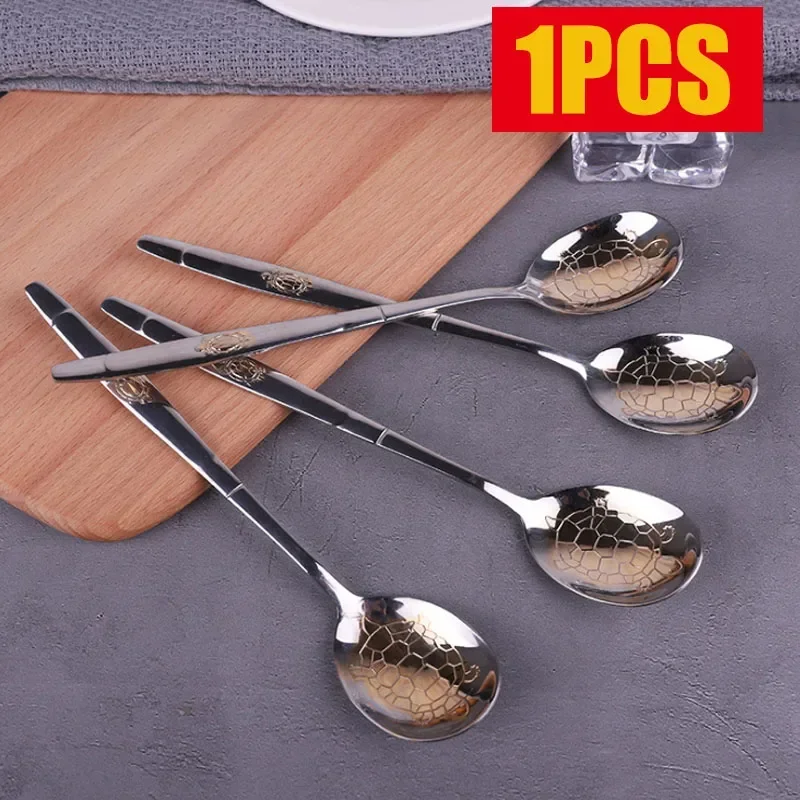 Cucchiaio da pranzo da 1 pezzo - Gold Cutlery Flatware recensione e prezzo