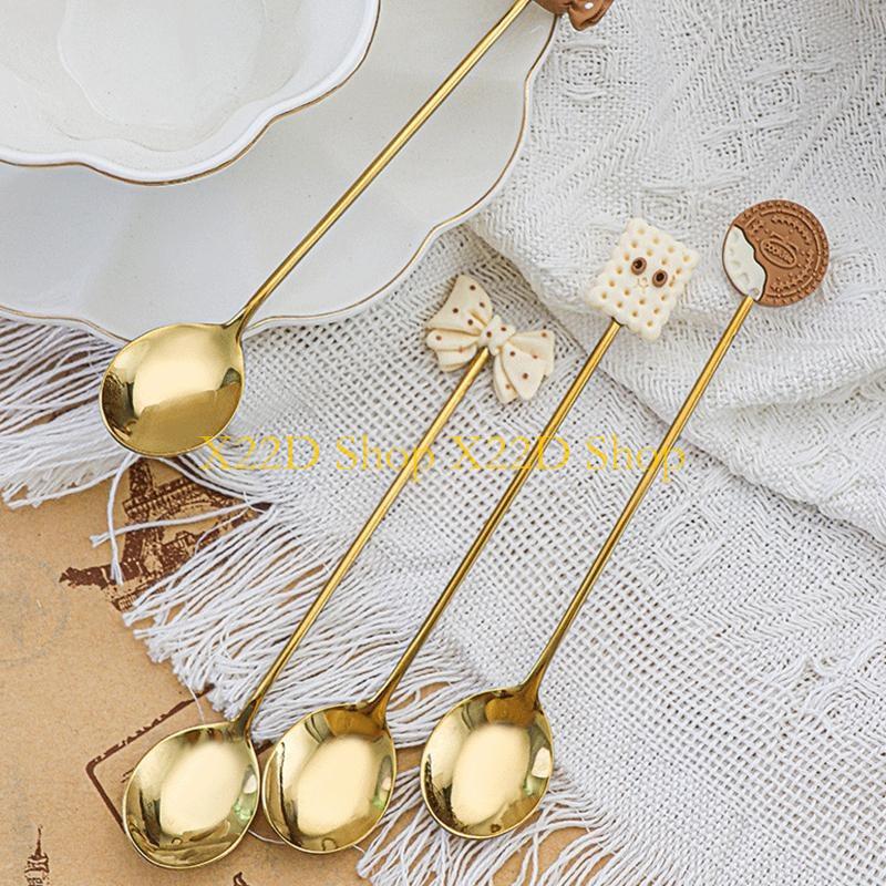 Cucchiaio da dessert antiruggi - Gold Cutlery Flatware recensione e prezzo