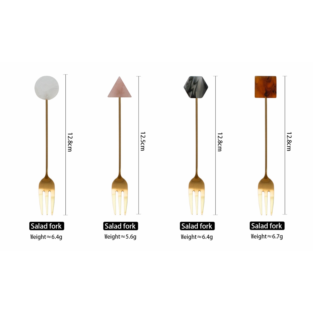 Set di forchette per cucchiaio - Gold Cutlery Flatware recensione e prezzo