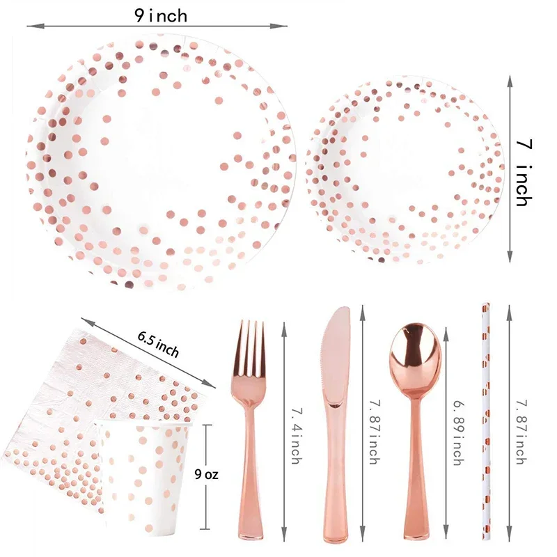 Piatti per tovaglia usa e gett - Gold Cutlery Flatware recensione e prezzo
