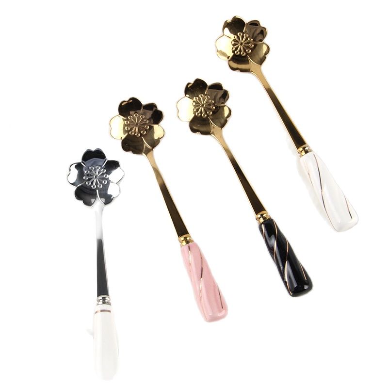 Stoviglie Cucchiaino per mesco - Gold Cutlery Flatware recensione e prezzo